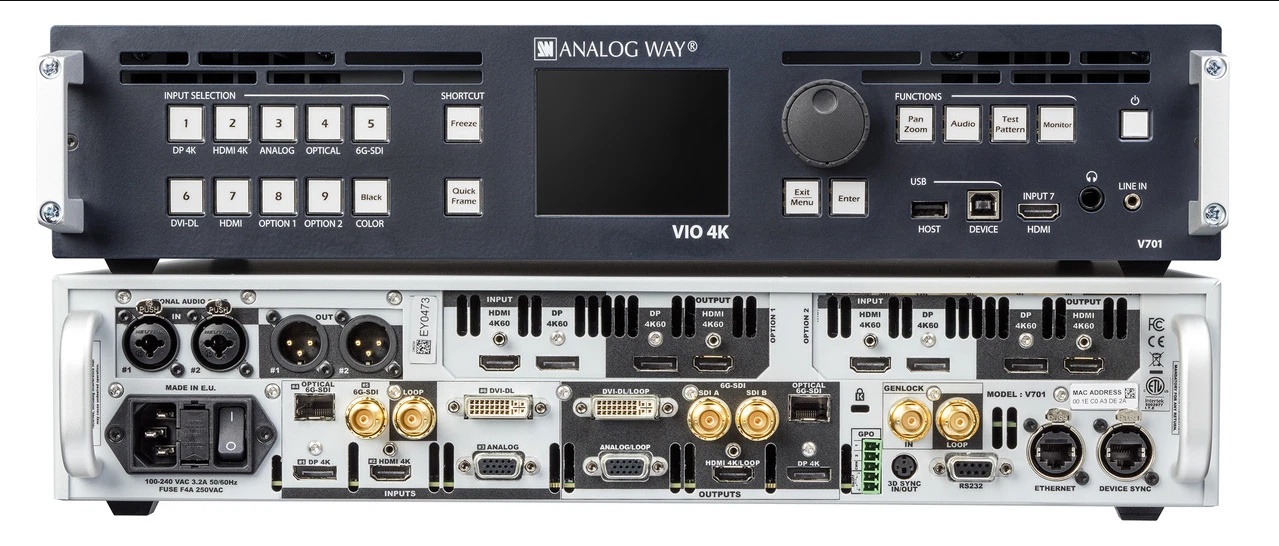 V7013d Analog Way V701 VIO 4K - Avsurplus